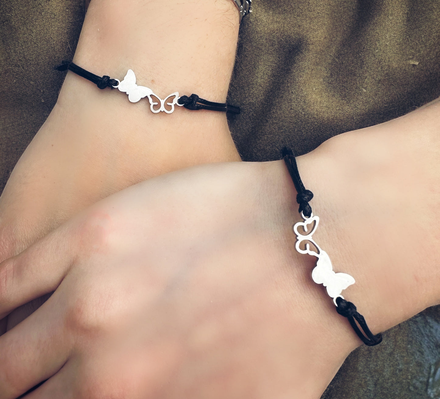 Moeder dochter armbandjes 2 stuks