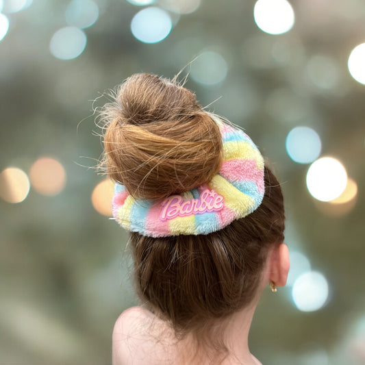 Scrunchie rainbow barbie